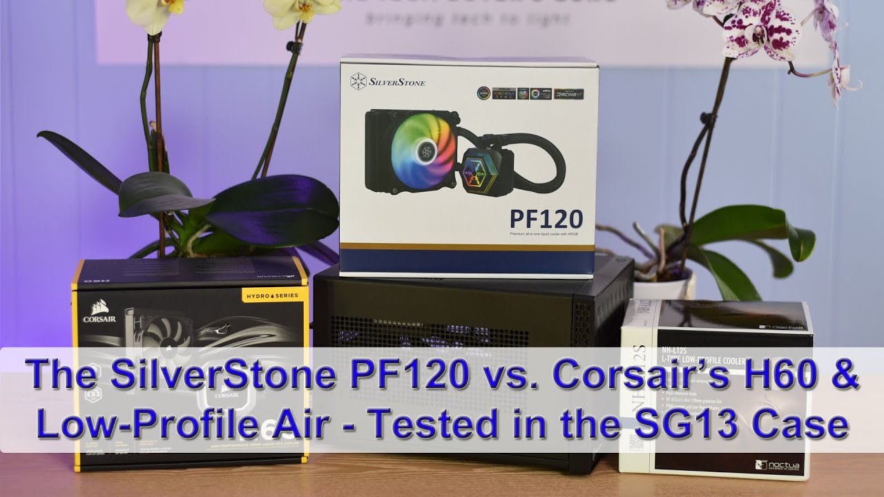 SilverStone PF120 CPU Cooler Review - Install Guide & Benchmarks vs. H60 and NH-L12S in SG13 Case