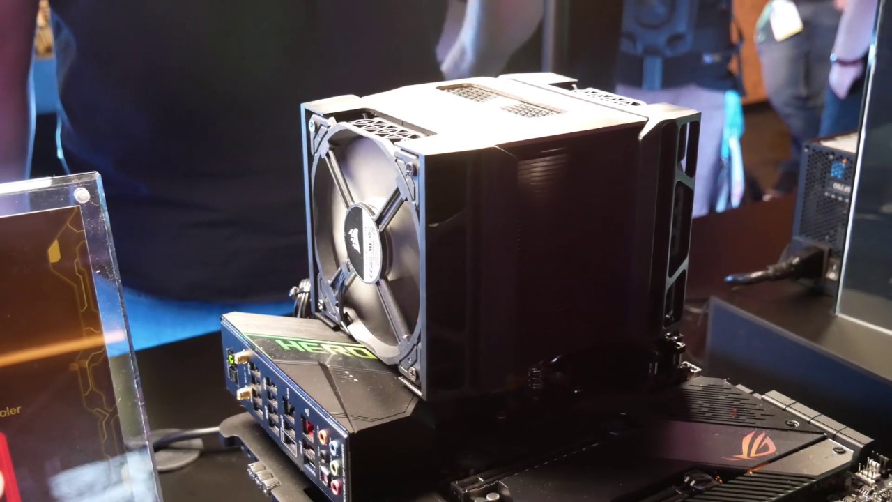 CES 2020: Corsair Drops its A500 Dual-Tower Air Cooler!