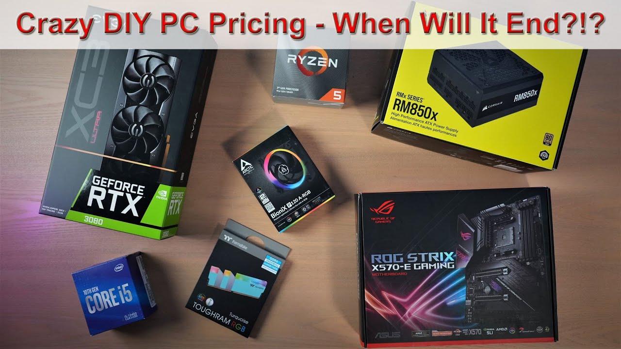 The State of the DIY PC Market, Q4'21: GPU Prices Are High, but What About Everything Else?!?