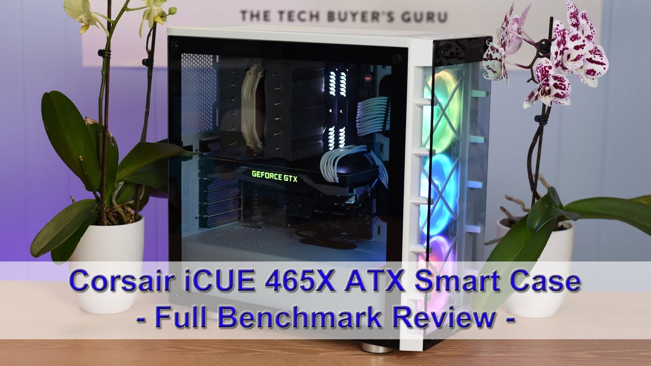 Corsair iCUE 465X Smart ATX Case Review