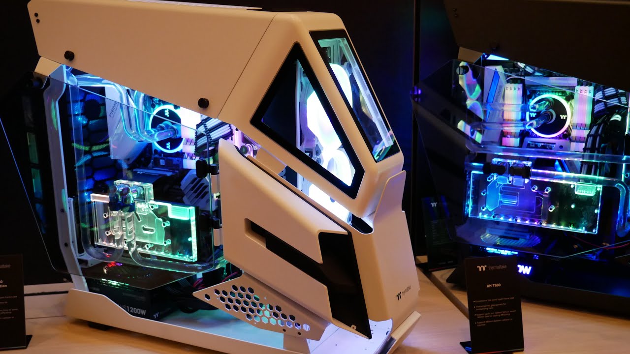 CES 2020: Thermaltake Debuts AH T600, Level 20 RS, and View 51 ATX PC Cases