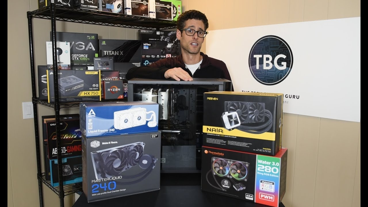 AMD Ryzen AM4 Liquid Cooler Shootout - Unboxing