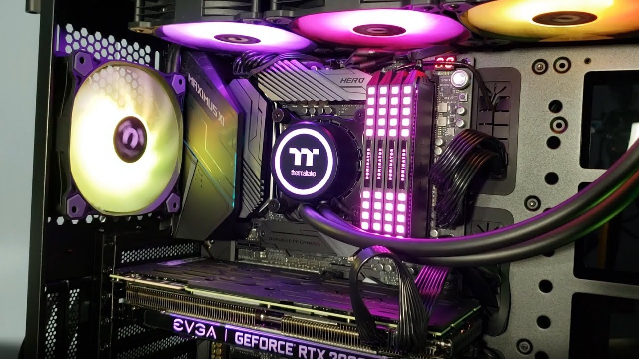 2019 PC Assembly Video, Ep. 4 - Software Installation and Addressable RGB Demo