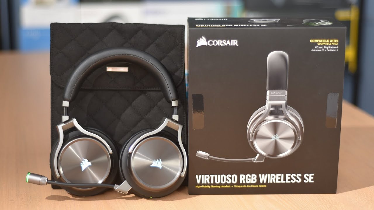 Corsair Virtuoso RGB Wireless SE Gaming Headset Review