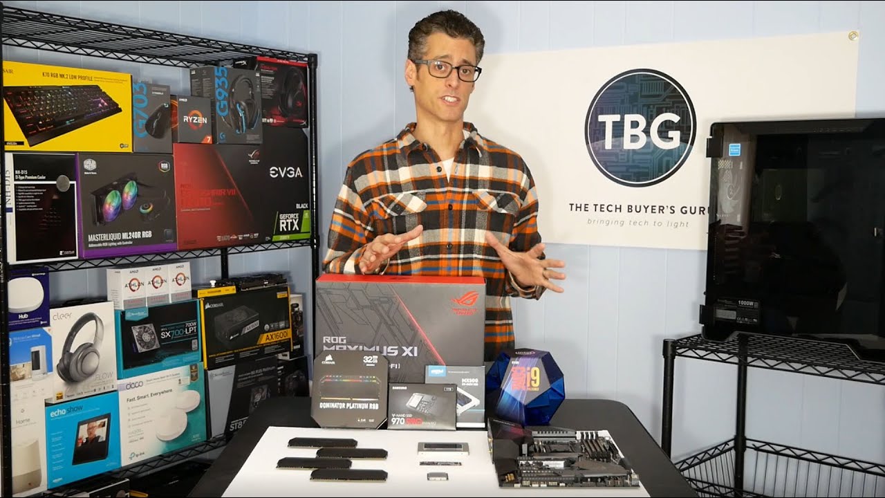 2019 PC Assembly Video, Ep. 2: Installing the CPU, SSDs, RAM and Motherboard